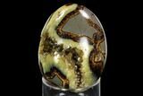 Calcite Crystal Filled Septarian Geode Egg - Utah #123846-2
